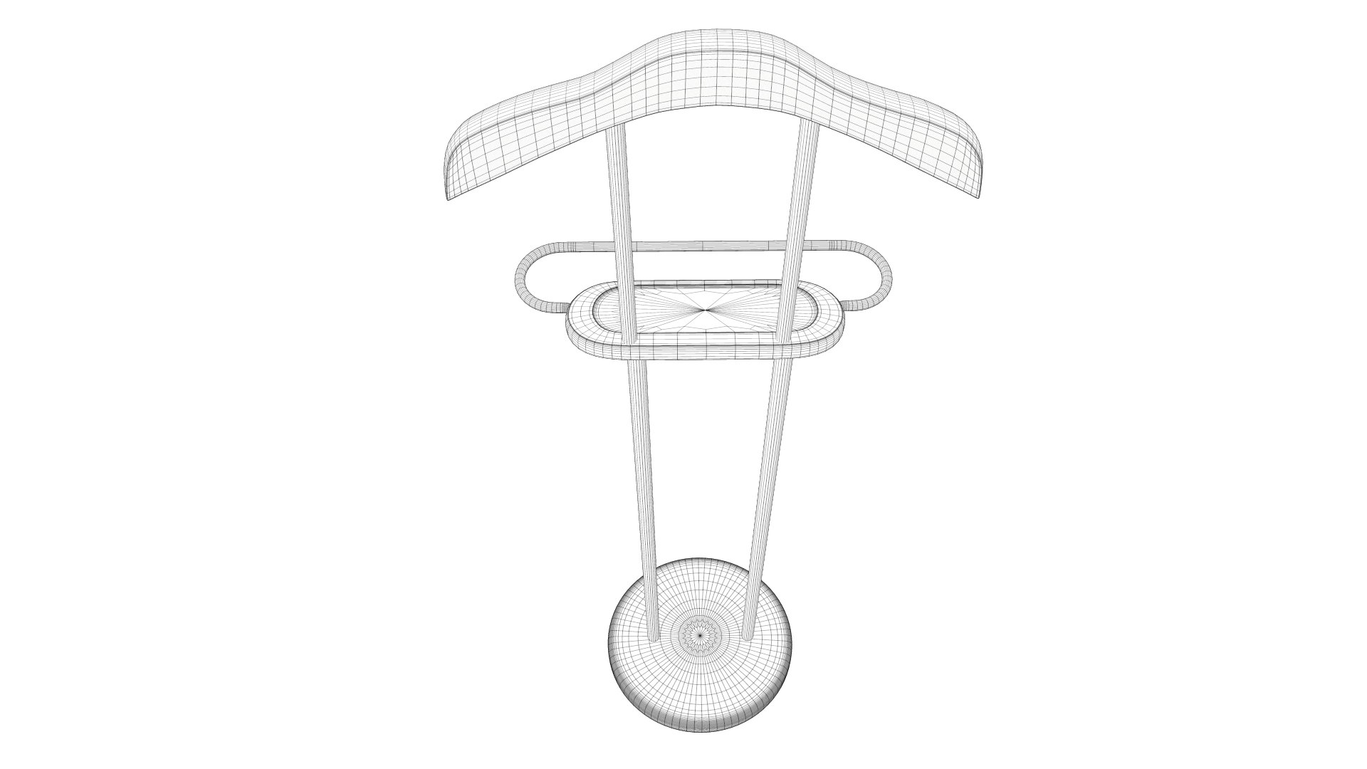 Rodrigo Valet Stand 3D - TurboSquid 2083781