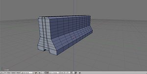 Concrete Divider.obj