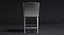 Bar Stool Curran Quilted Onyx