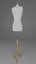 Weibliches Mannequin-Torso-Kleid
