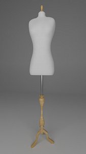 female mannequin 3d model