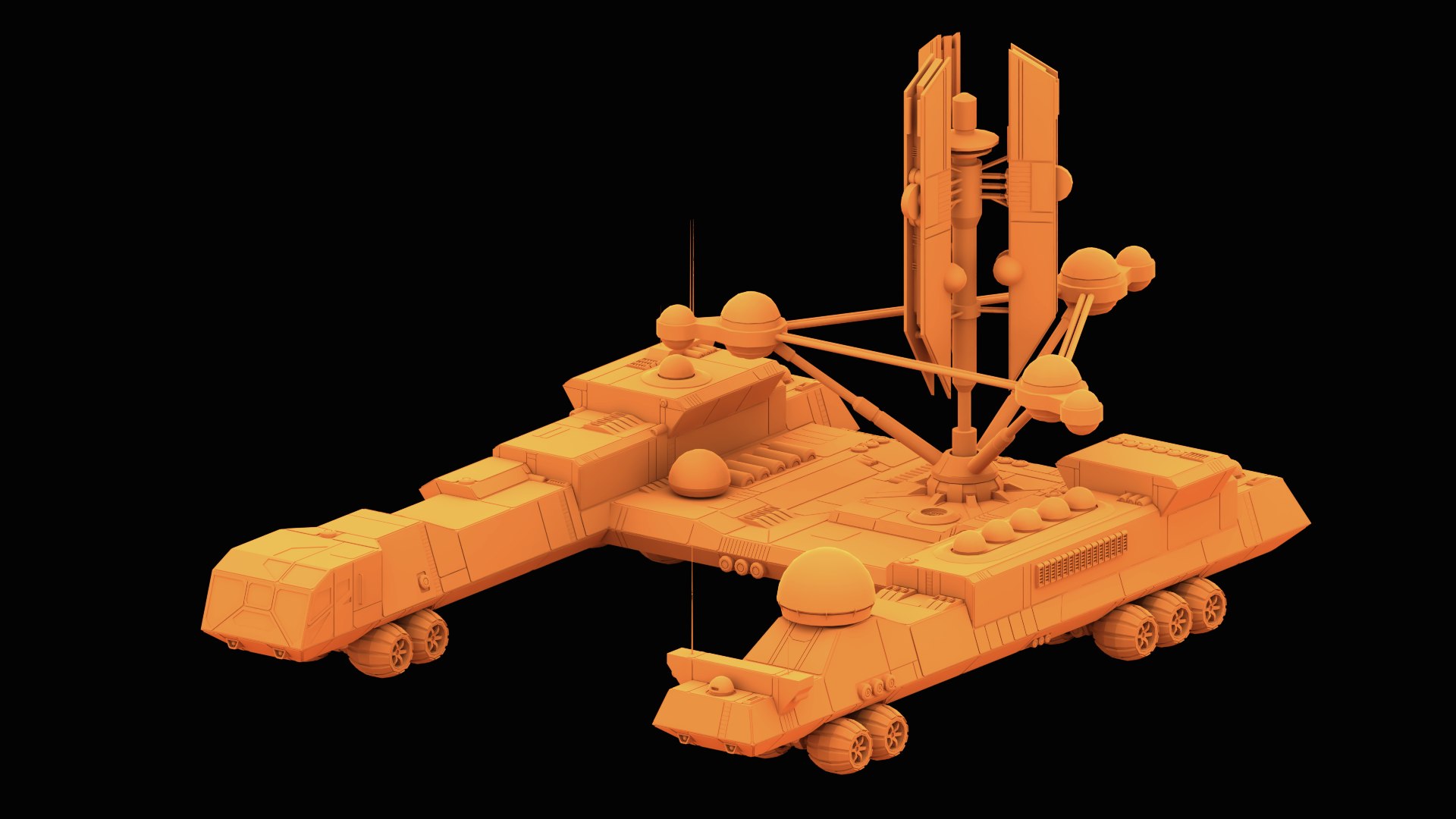 3D Rover Vehicle Radar - TurboSquid 1610541