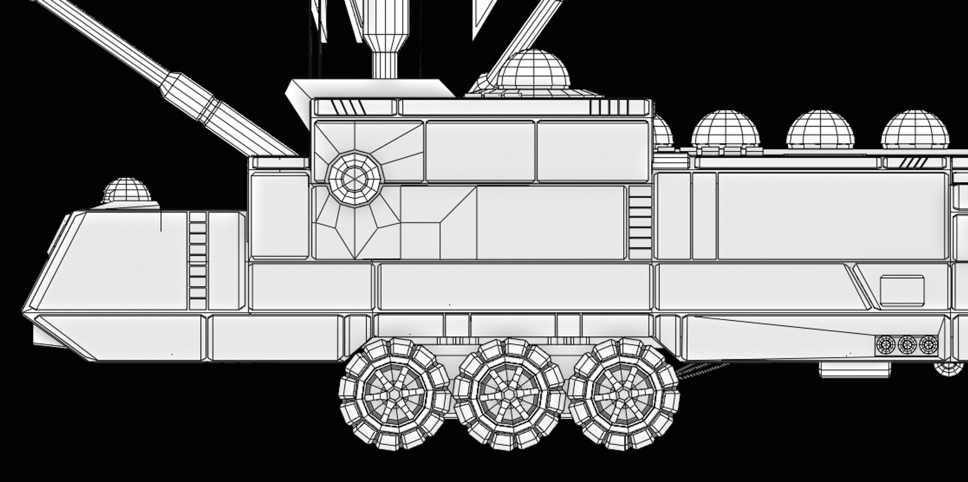 3D Rover Vehicle Radar - TurboSquid 1610541