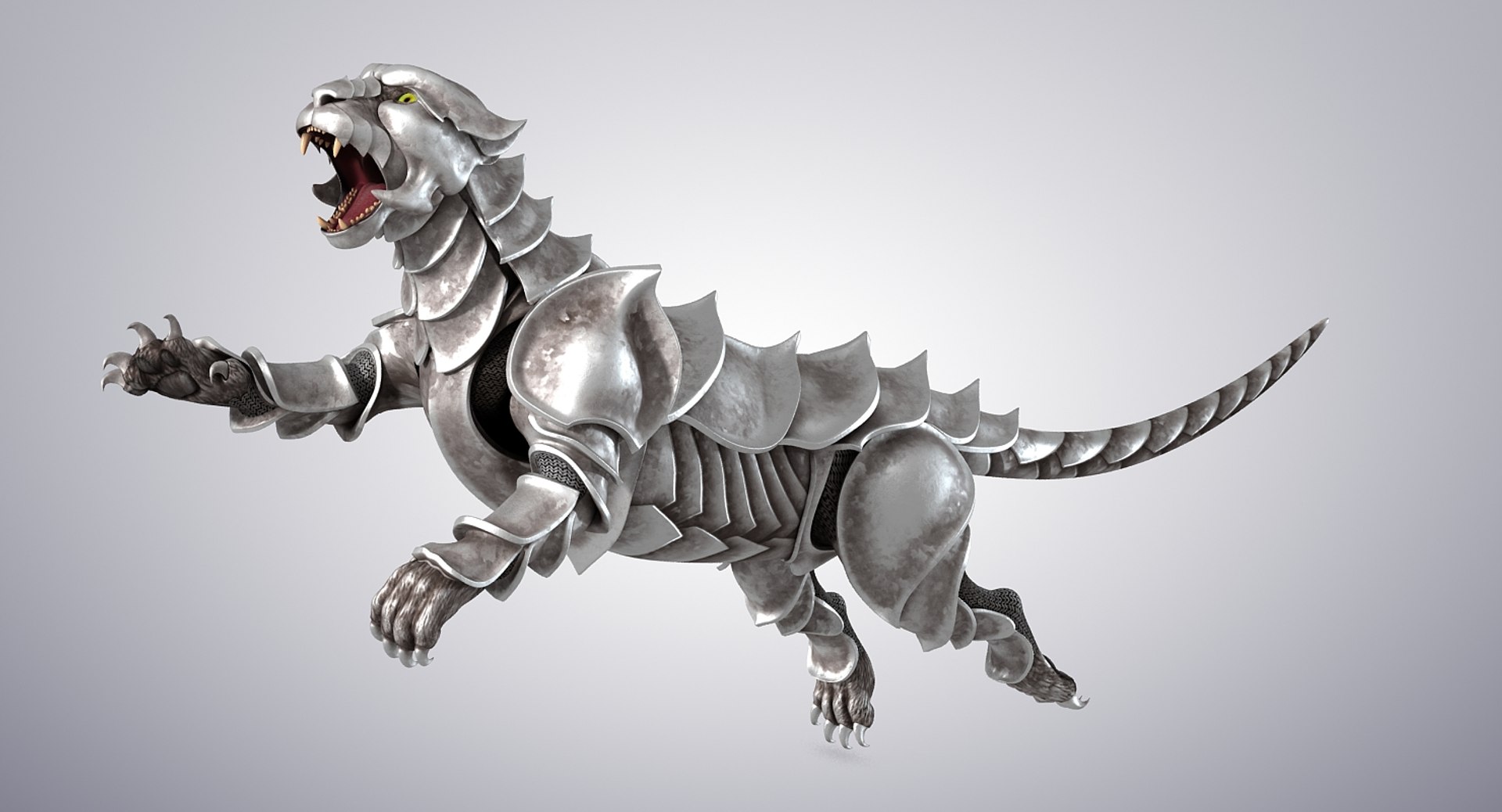 3D Rig Tiger - TurboSquid 1281920