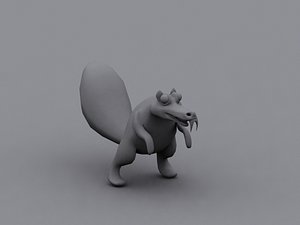 Low Polygon Scrat