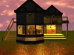 blender ready medieval tavern