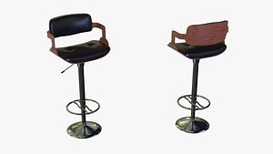 bar barstool stool 3D