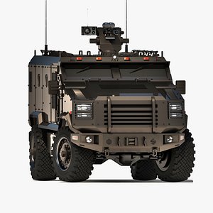 Armored vehicle 3D model