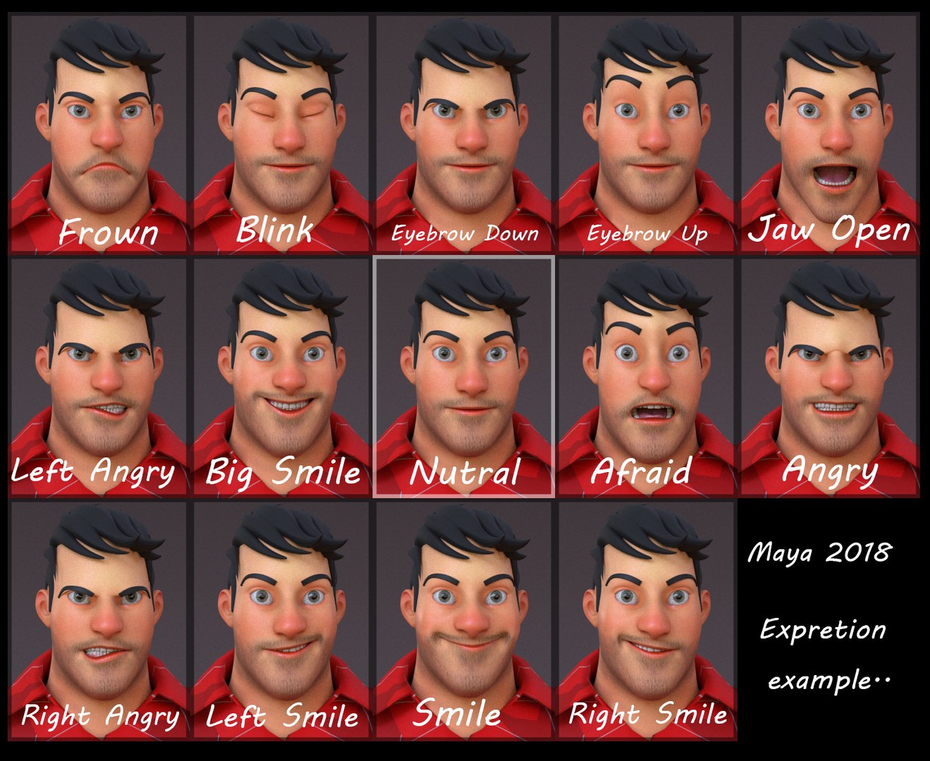 David Cartoon V2 3D https://p.turbosquid.com/ts-thumb/mX/ZtndLR/Pl/exp02/jpg/1621870244/1920x1080/fit_q87/c95790cf64d6800393bc8f2f715ecb647576505b/exp02.jpg