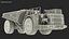 3D Underground Mining Truck Dirty