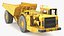 3D Underground Mining Truck Dirty