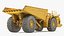 3D Underground Mining Truck Dirty