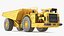 3D Underground Mining Truck Dirty