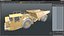 3D Underground Mining Truck Dirty