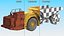 3D Underground Mining Truck Dirty