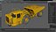 3D Underground Mining Truck Dirty