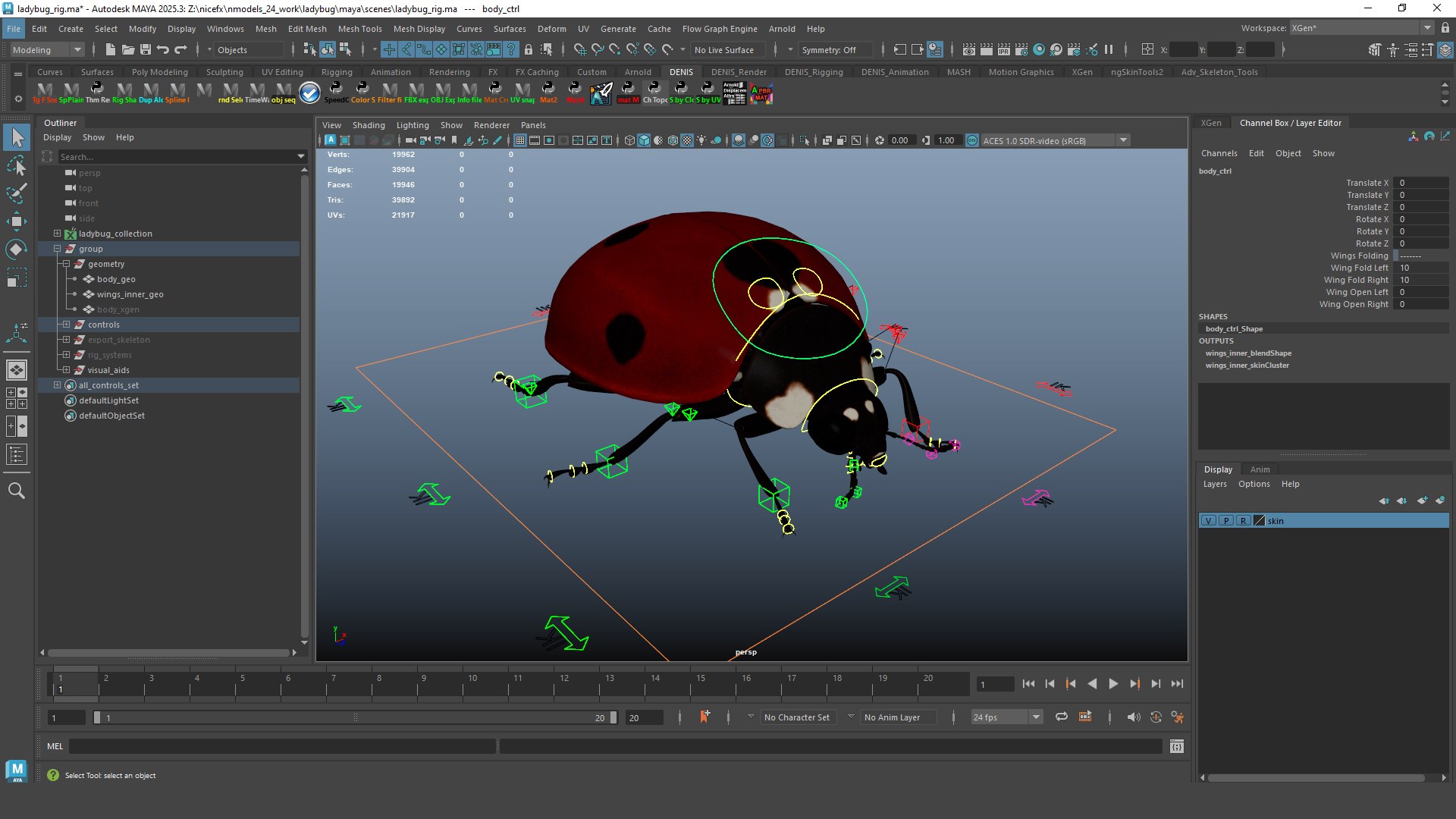 Ladybug Rigged Xgen 3D https://p.turbosquid.com/ts-thumb/mX/iIVhOl/xR/ladybug_maya_screenshot_01/jpg/1761638613/1920x1080/fit_q87/bce359da15b316b06bb58d4c4941127f31d460bd/ladybug_maya_screenshot_01.jpg