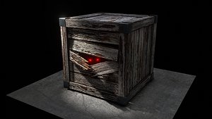 3D The monster in the box