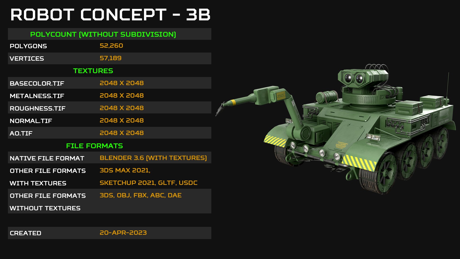 Robot Concept-3B-Clean-4 Colors model https://p.turbosquid.com/ts-thumb/mX/lr2oyP/up/5/jpg/1779510952/1920x1080/fit_q87/201a0b488b7b5724b4521bb093d011c5634fdabe/5.jpg
