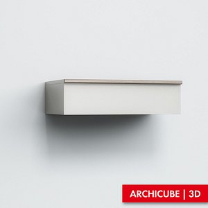 3dsmax bedside table