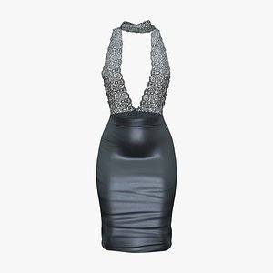 Sexy Leather Dress