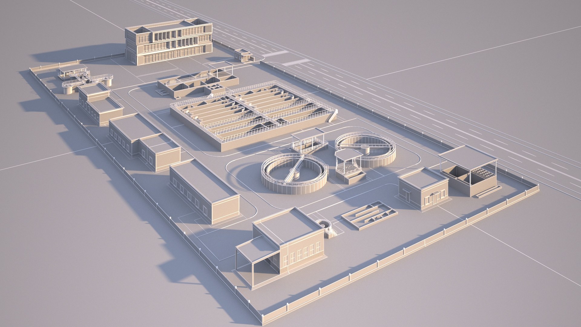 3D Sewage treatment plant facilities model https://p.turbosquid.com/ts-thumb/mX/zWvKi2/U1/wa0001/jpg/1705730972/1920x1080/fit_q87/dffd94abb4fe19b7db6cbb8c88cc59b7d45d875b/wa0001.jpg