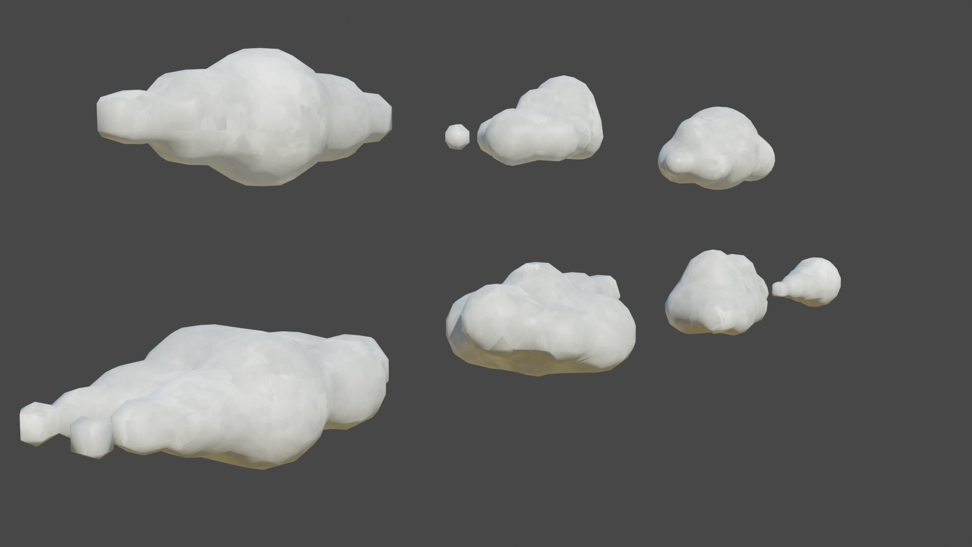 Low Poly Dirty Cloud Pack 3D model https://p.turbosquid.com/ts-thumb/mY/1vecRk/N0/cloud3/png/1709972753/1920x1080/fit_q87/20ac2681e9e55546f97909888e2507e07b4b852e/cloud3.jpg