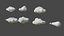 Low Poly Dirty Cloud Pack