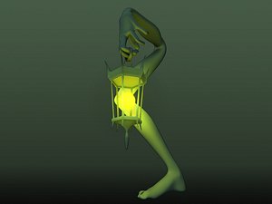 will-o -the-wisp 3d dxf