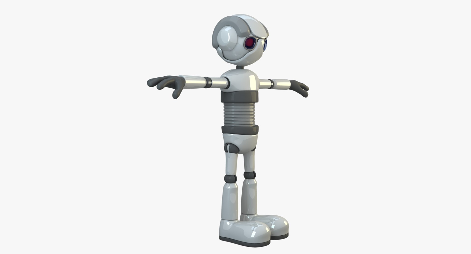 Robot Modelled 3d Max