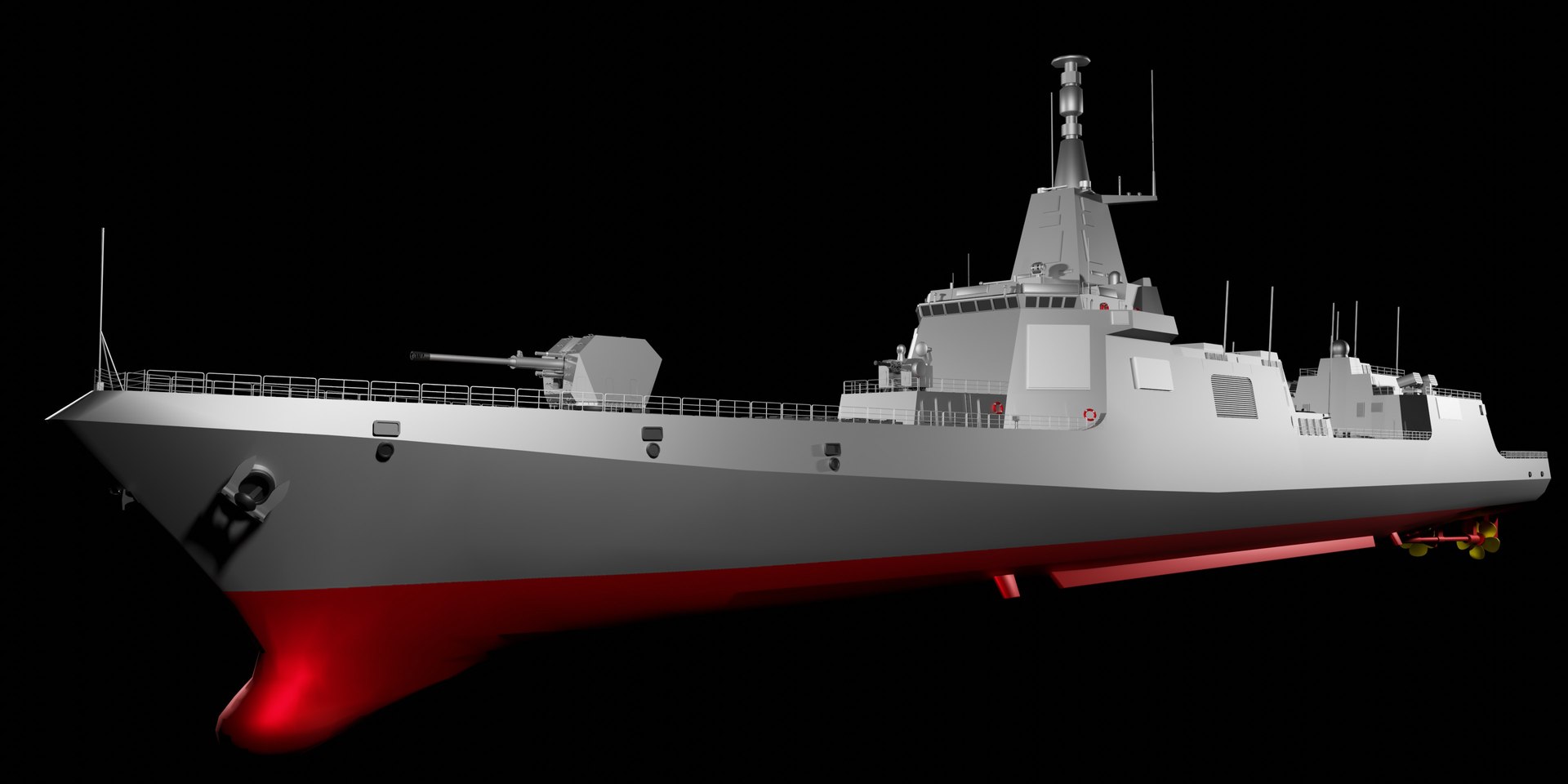 CN Type 055 Destroyer Model - TurboSquid 2336169
