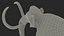 3D Adult Mammoth Old Skeleton Shell Rigged for Modo model