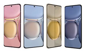 Huawei P50 Pro All Colors 3D model