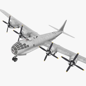 Strategic Heavy Bomber 3D model