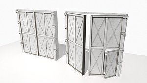 3D realistic metal gates model