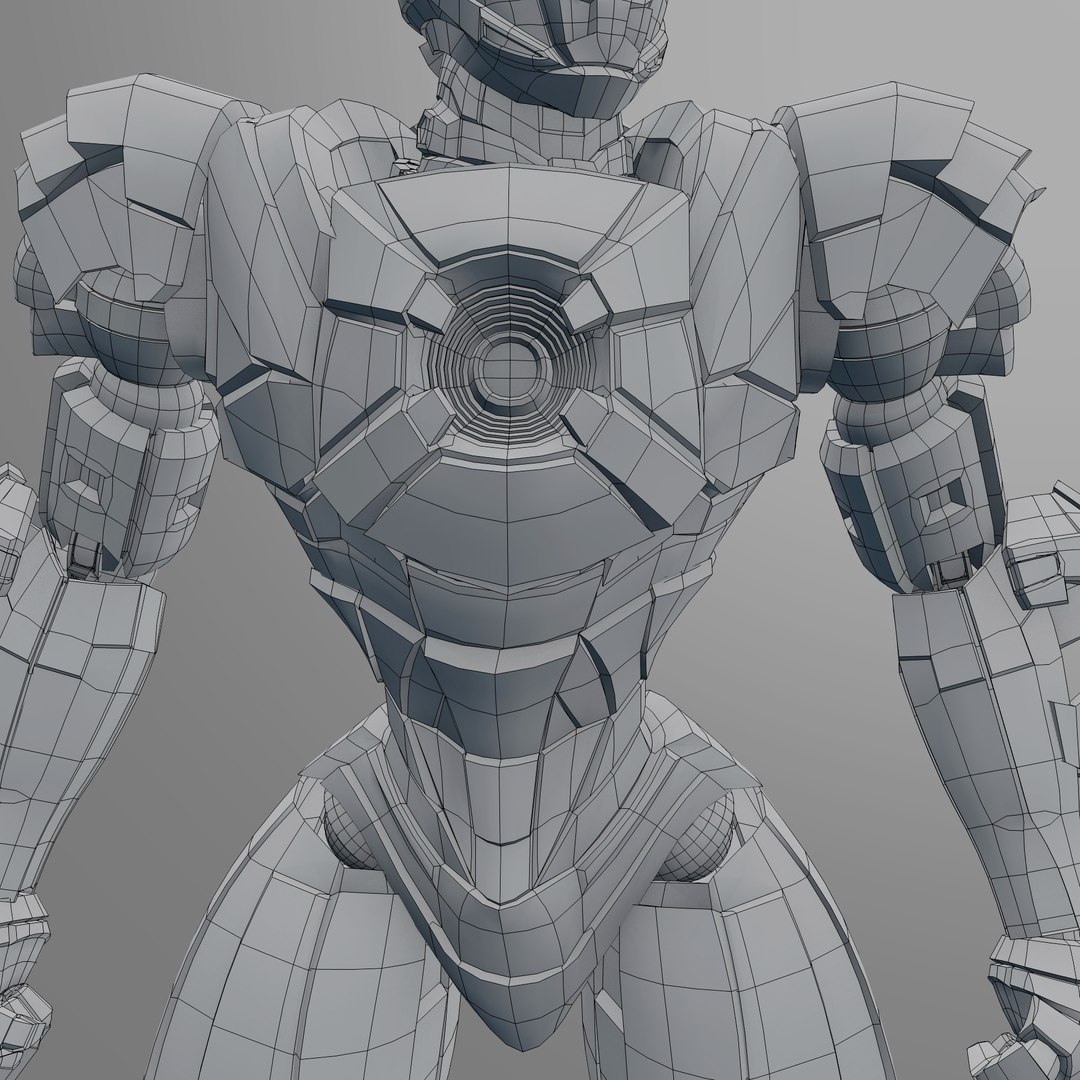 Sci-fi Robotic Character Games 3D Model - TurboSquid 1373707
