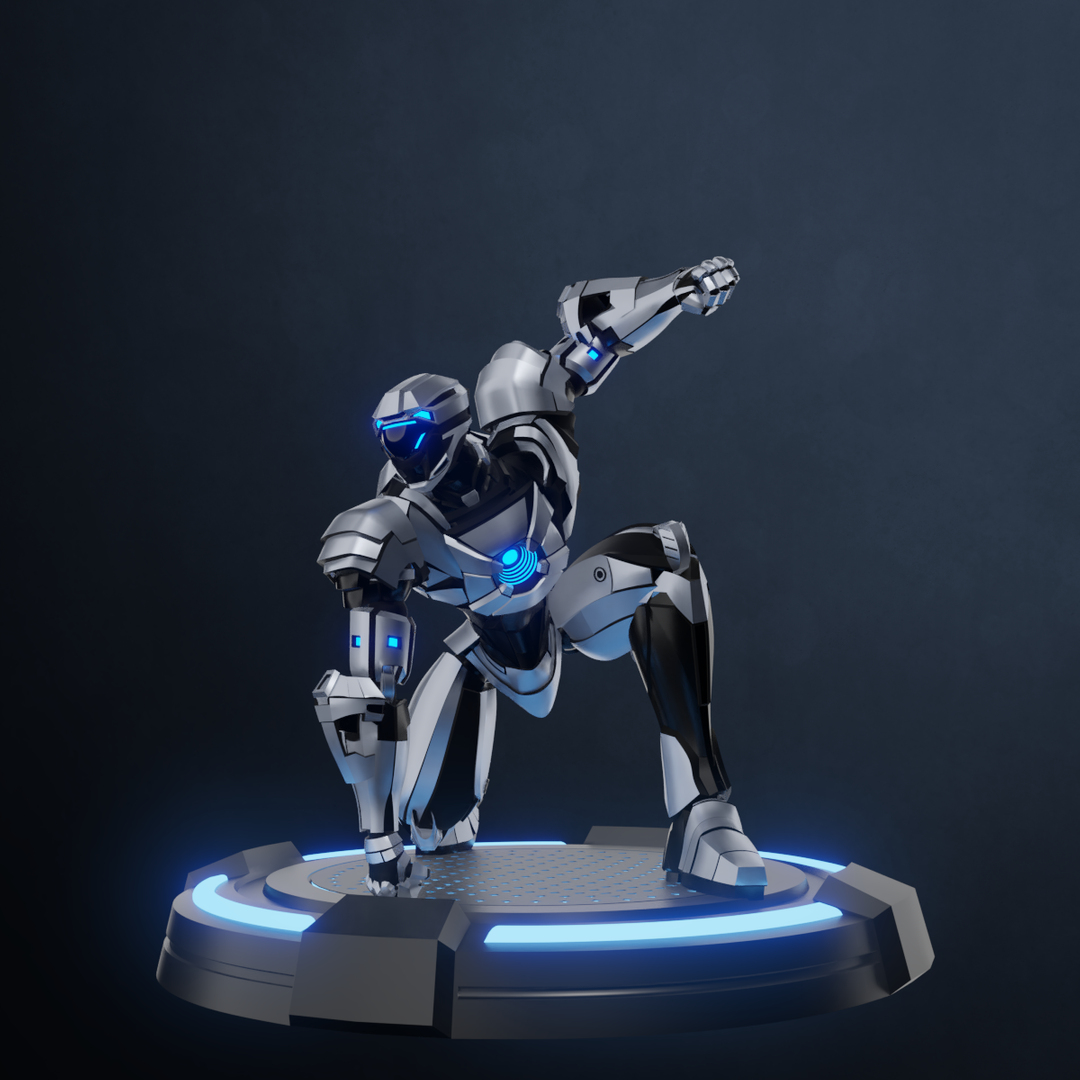 Sci-fi Robotic Character Games 3D Model - TurboSquid 1373707