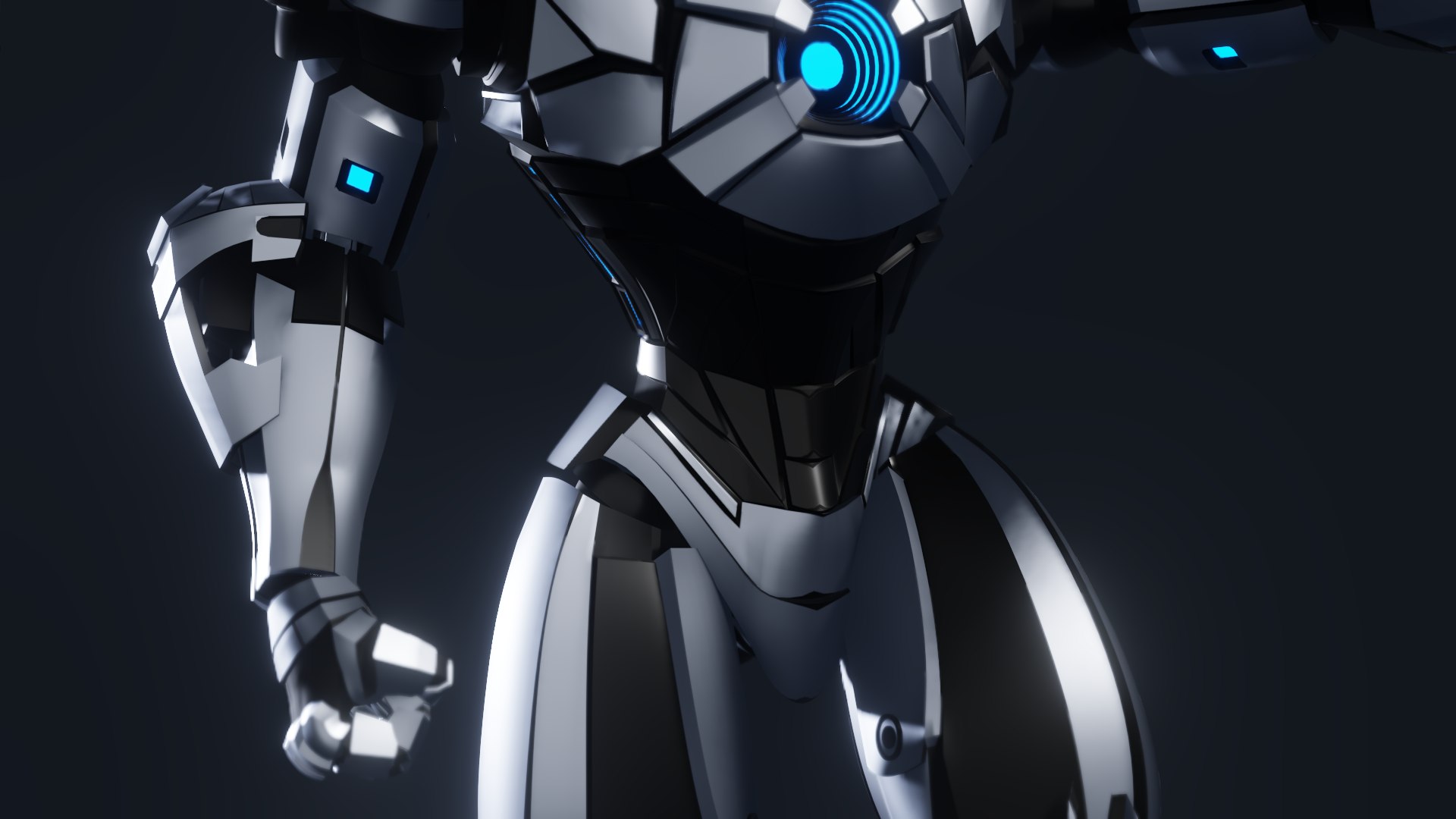 Sci-fi Robotic Character Games 3D Model - TurboSquid 1373707