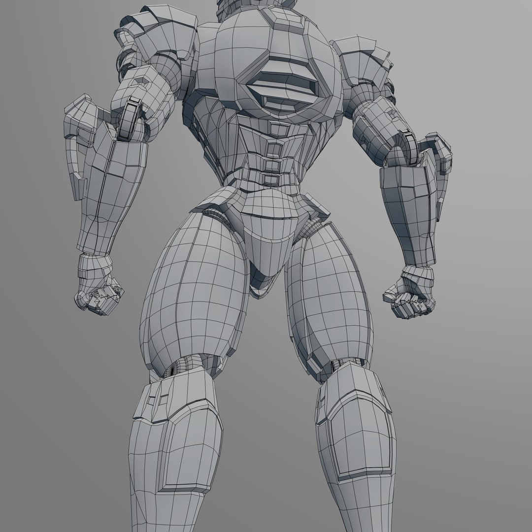 Sci-fi Robotic Character Games 3D Model - TurboSquid 1373707