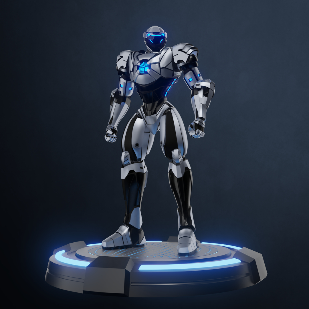 Sci-fi Robotic Character Games 3D Model - TurboSquid 1373707