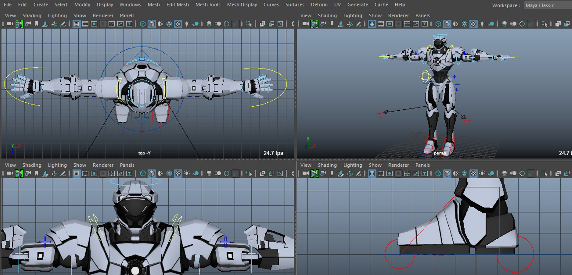 Sci-fi Robotic Character Games 3D Model - TurboSquid 1373707