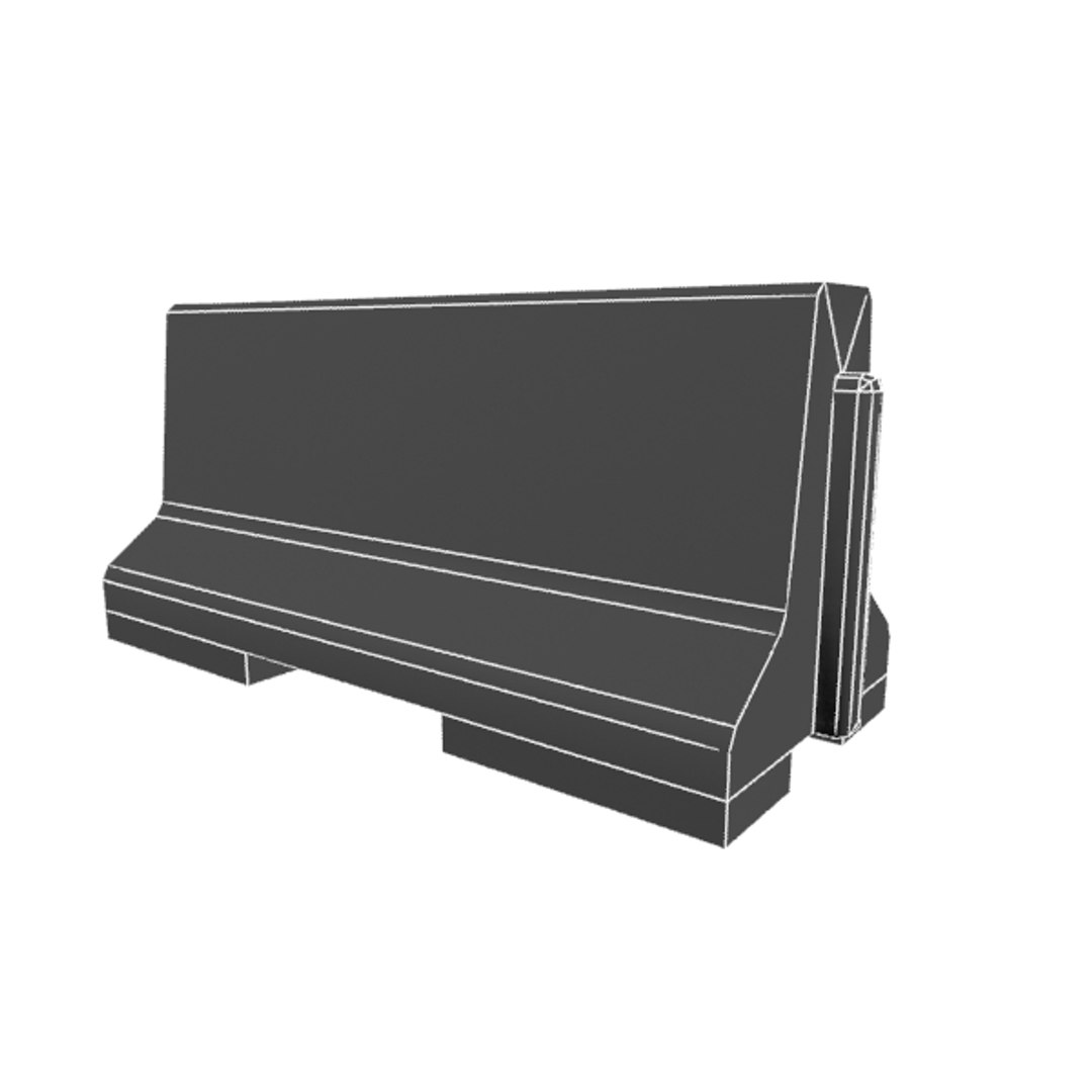 3d concrete traffic barrier model https://p.turbosquid.com/ts-thumb/mY/WFJSsz/XZyU9PvN/render5/jpg/1422637453/1920x1080/fit_q87/6ec7d4a5402dabc14ce48787e2e3254271724b0c/render5.jpg
