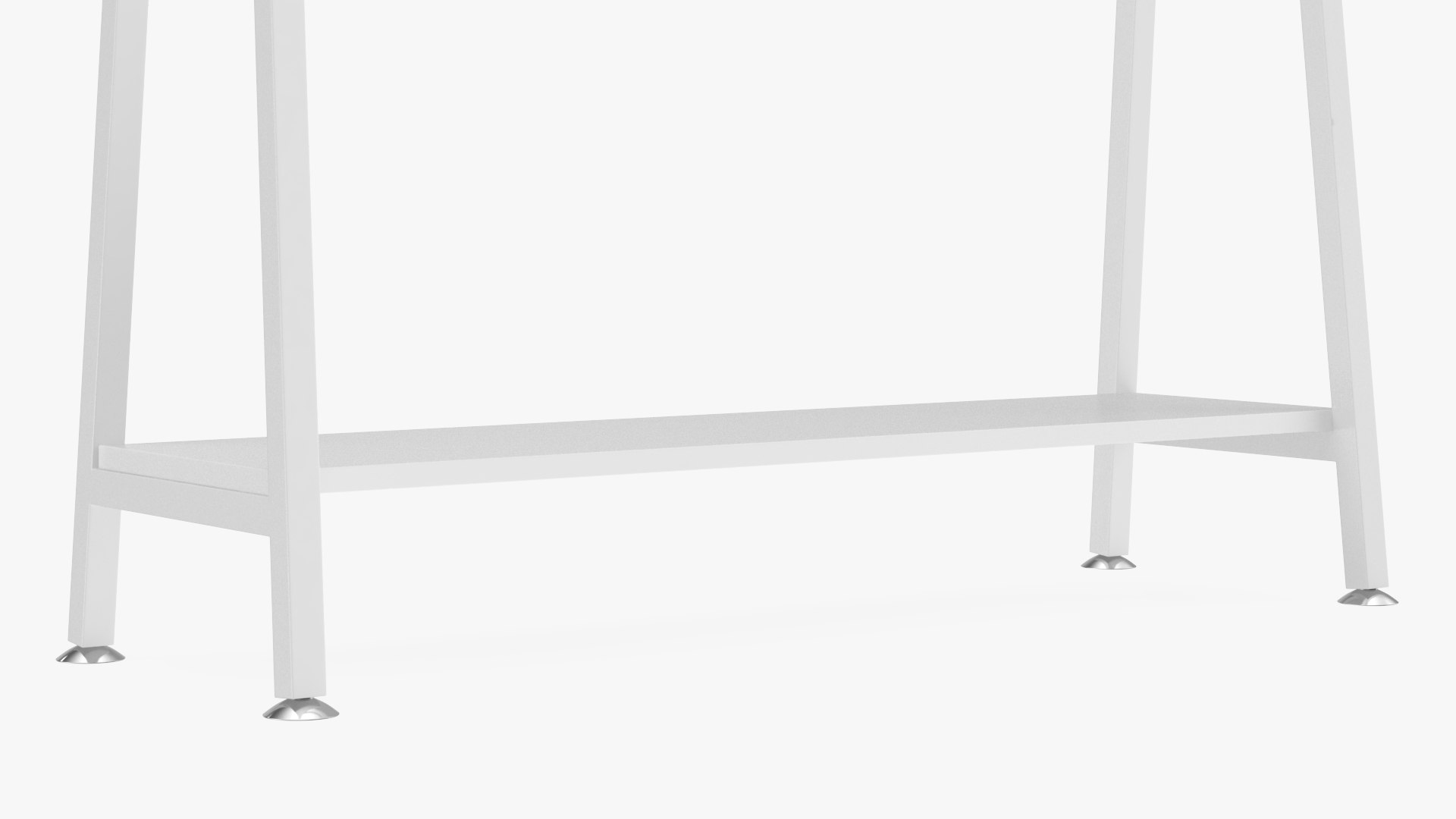 3D Cloth Coat Rack White Model - TurboSquid 2247519