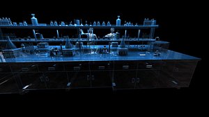3D do experiments science and technology titles scientific research laboratory medicine indoor biopharm