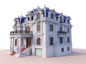 3D Classic Villa