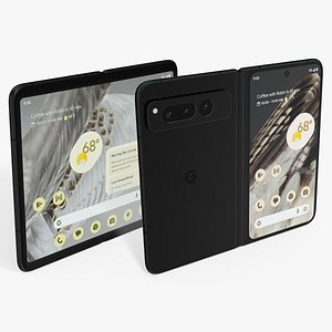 Google Pixel Fold Foldable Phone Obsidian