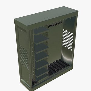 Weapon Storage Low-poly 3D model 3D