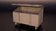 futurystyczny Skip - Dumpster Low-poly 3D model