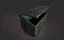futurystyczny Skip - Dumpster Low-poly 3D model
