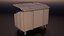 futurystyczny Skip - Dumpster Low-poly 3D model